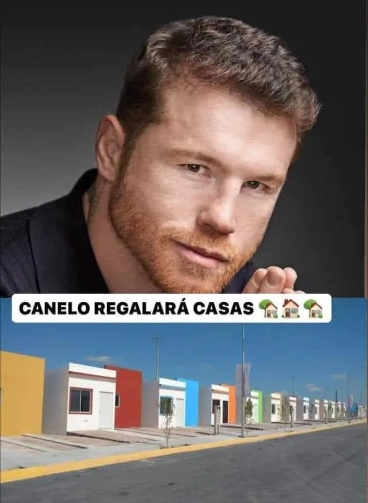 #Viral: ¡Canelo Invertirá 70 Millones en Vivienda para Familias de Escasos Recursos!