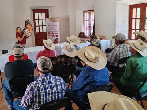 Capacitación para Proteger a la Mariposa Monarca: Ejidatarios se Suman al Esfuerzo