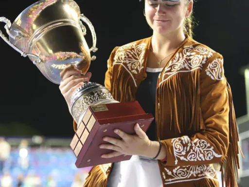 Marina Stakusic se corona campeona del Abierto de Tenis de Tampico 2024