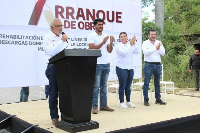 Gobierno de Américo Villarreal inicia obra en Abasolo