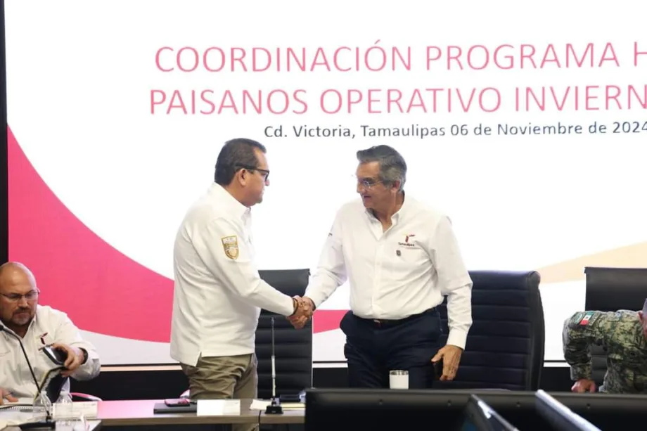 Prepara Tamaulipas programa Héroes Paisanos, Operativo Invierno 2024