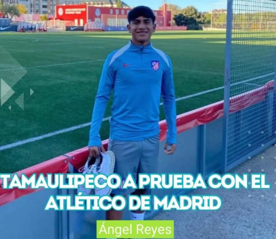 ¡Qué orgullo! ¡Tamaulipeco en la mira del Atlético de Madrid!