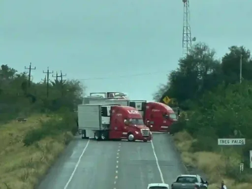 Bloqueos y violencia en la carretera Victoria-Matamoros