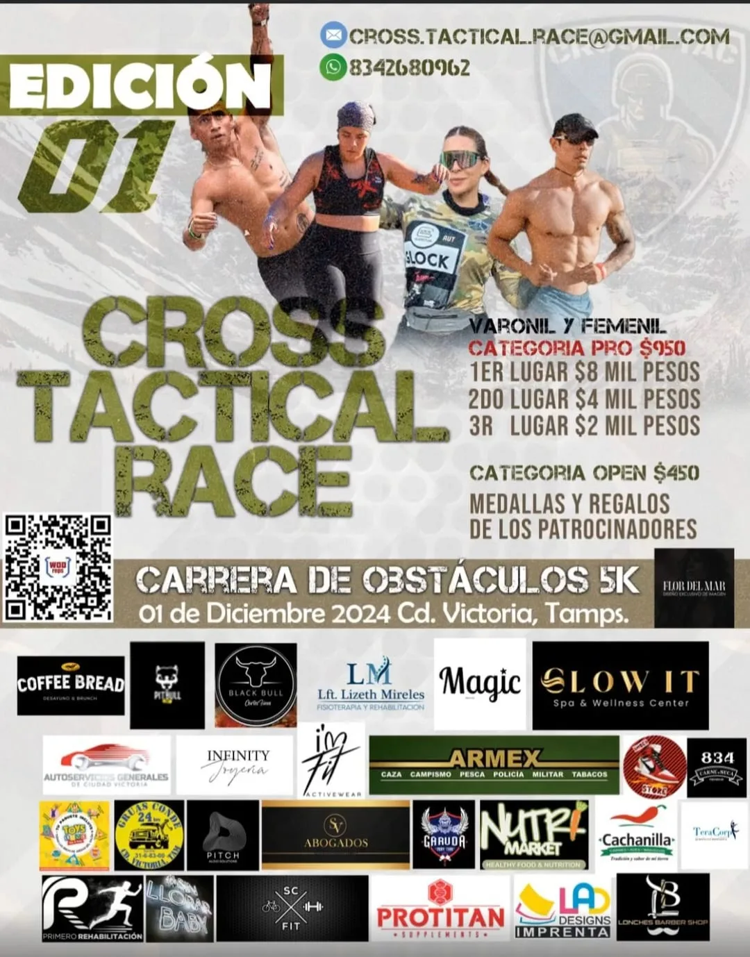 Ciudad Victoria se prepara para la primera “Cross-Tactical Race”