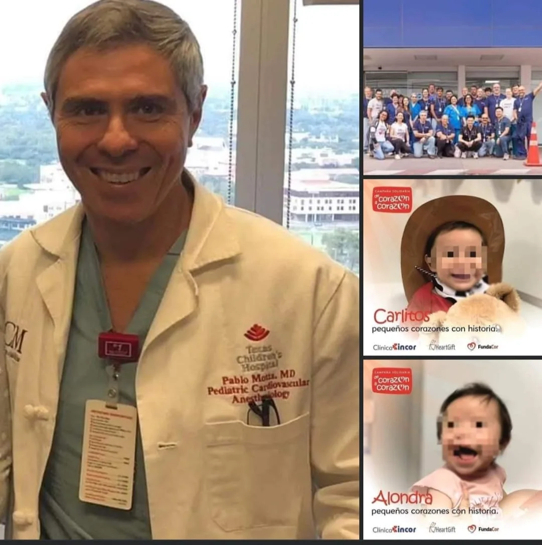 #Viral: Dr. usa sus vacaciones para operar a niños del corazón gratis