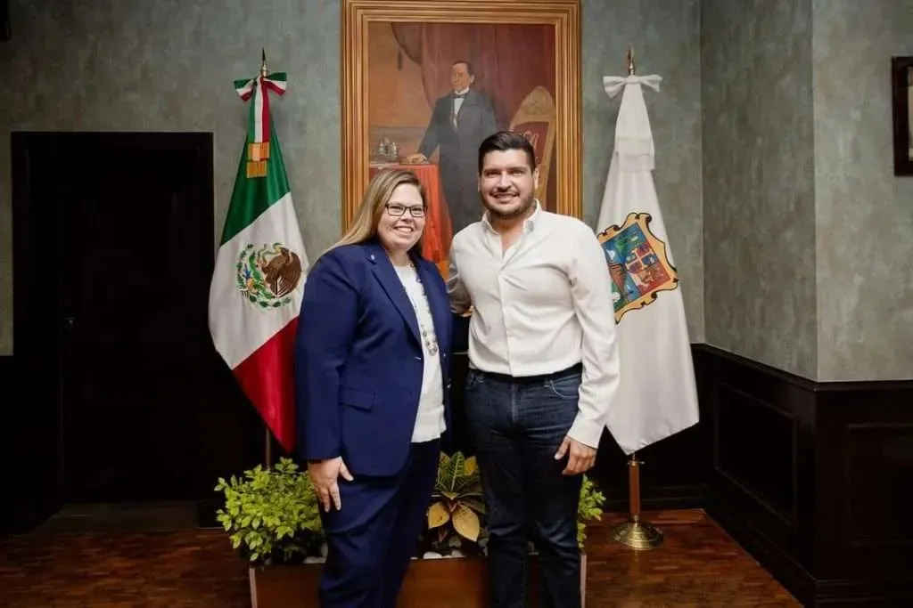 Matamoros y Estados Unidos reafirman lazos de cooperación en encuentro entre el Alcalde Alberto Granados y la Cónsul Brianna Powers