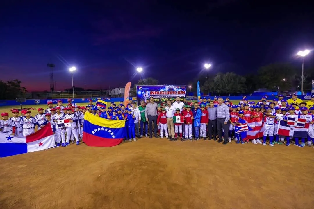 Inauguró Alcalde de Reynosa el Campeonato Panamericano de Beisbol "Carlos Peña Ortiz"