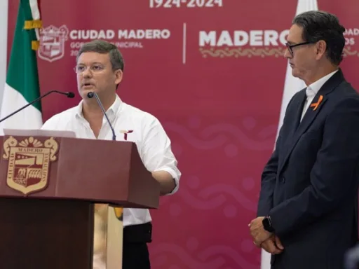 Expone COMAPA SUR avance de obras en conferencia “Mañanera” de Ciudad Madero