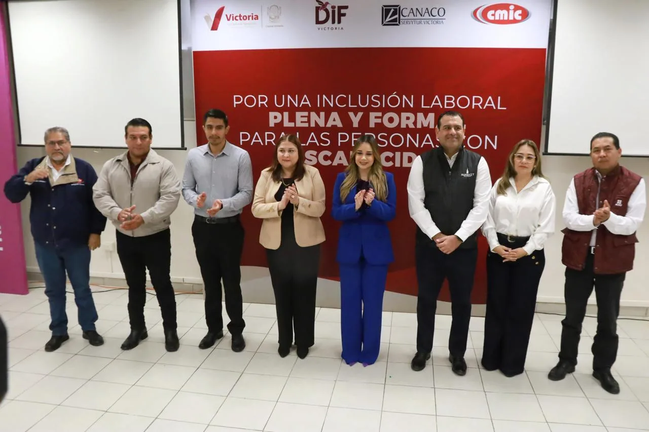 Fortalece DIF Victoria programa de inclusión laboral de personas con discapacidad