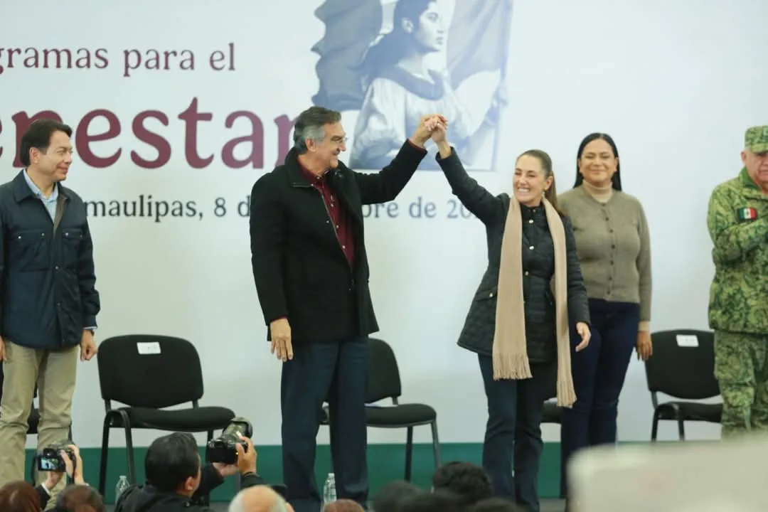 Reafirma Claudia Sheinbaum apoyo a Tamaulipas