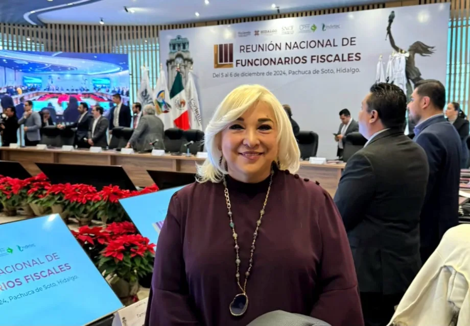 Tamaulipas participa en la Reunión Nacional de Funcionarios Fiscales: Adriana Lozano.