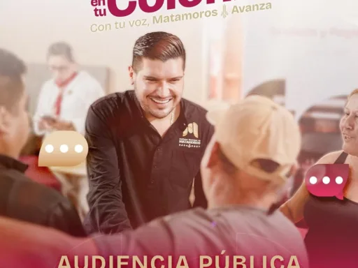 Alcalde de Matamoros invita a Audiencia Pública y «Martes en tu Colonia» en Estación Ramírez.